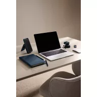   Agenda, Vinga, 2610E18768, A5, Dictando, 16x22x2.5 cm, Poliuretan, Hartie, Albastru Navy