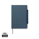 Agenda, Vinga, 2610E18768, A5, Dictando, 16x22x2.5 cm, Poliuretan, Hartie, Albastru Navy