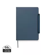   Agenda, Vinga, 2610E18768, A5, Dictando, 16x22x2.5 cm, Poliuretan, Hartie, Albastru Navy