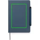 Agenda, Vinga, 2610E18768, A5, Dictando, 16x22x2.5 cm, Poliuretan, Hartie, Albastru Navy