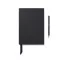 Agenda cu pix, Vinga, 2610E18762, A5, Dictando, 23.3x20x2.2 cm, Hartie, Otel inoxidabil, Negru