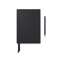   Agenda cu pix, Vinga, 2610E18762, A5, Dictando, 23.3x20x2.2 cm, Hartie, Otel inoxidabil, Negru