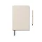 Agenda cu pix, Vinga, 2610E18764, A5, Dictando, 23.3x20x2.2 cm, Hartie, Otel inoxidabil, Alb