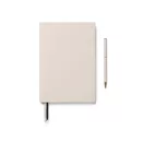 Agenda cu pix, Vinga, 2610E18764, A5, Dictando, 23.3x20x2.2 cm, Hartie, Otel inoxidabil, Alb