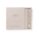 Agenda cu pix, Vinga, 2610E18764, A5, Dictando, 23.3x20x2.2 cm, Hartie, Otel inoxidabil, Alb