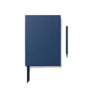 Agenda cu pix, Vinga, 2610E18763, A5, Dictando, 23.3x20x2.2 cm, Hartie, Otel inoxidabil, Albastru Navy