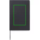 Agenda, Vinga, 2610E18769, A5, Dictando, 14x1x21 cm, Hartie, Poliester, Negru