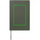 Agenda, Vinga, 2610E18770, A5, Dictando, 14x1x21 cm, Hartie, Poliester, Verde