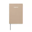 Agenda, Vinga, 2610E18771, A5, Dictando, 14x1x21 cm, Hartie, Poliester, Bej Greige