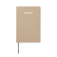   Agenda, Vinga, 2610E18771, A5, Dictando, 14x1x21 cm, Hartie, Poliester, Bej Greige