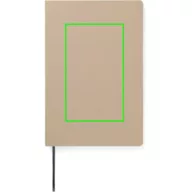   Agenda, Vinga, 2610E18771, A5, Dictando, 14x1x21 cm, Hartie, Poliester, Bej Greige