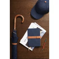   Agenda A5, Dictando, 2401E16532, Vinga, 21.5x14.5x1.5 cm, Bumbac, Hartie, Albastru navy