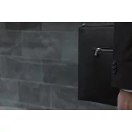   Geanta laptop, 16 inch, 2509E17378, Vinga, 38x26.5x2.5 cm, Poliester, Poliuretan, Negru