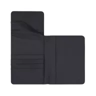   Portofel pentru pasaport, 2410E23433, Vinga, 10.5 x 15 x 1.8 cm, Poliuretan, Negru