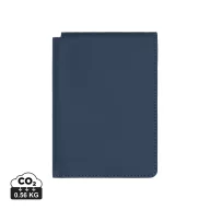   Portofel pentru pasaport, 2410E23436, Vinga, 10.5 x 15 x 1.8 cm, Poliuretan, Albastru navy
