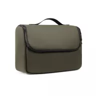   Geanta cosmetice pentru calatorii, 2401E16478, Vinga, 26x10x17 cm, Poliuretan, Poliester, Verde
