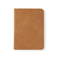   Portofel RFID pentru pasaport, 2509E17381, Vinga, 10.5x14.5x1.2 cm, Poliester, Poliuretan, Maro