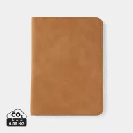   Portofel RFID pentru pasaport, 2509E17381, Vinga, 10.5x14.5x1.2 cm, Poliester, Poliuretan, Maro