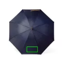 Umbrela lunga clasica, 2401E16528, Vinga, 89x103 cm, rPET, Albastru navy