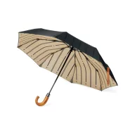   Umbrela pliabila de buzunar, 2401E16521, Vinga, 36x96 cm, rPET, Negru