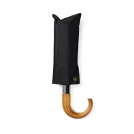   Umbrela pliabila de buzunar, 2401E16521, Vinga, 36x96 cm, rPET, Negru