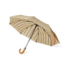   Umbrela pliabila de buzunar, 2401E16523, Vinga, 36x96 cm, rPET, Bej greige