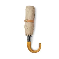   Umbrela pliabila de buzunar, 2401E16523, Vinga, 36x96 cm, rPET, Bej greige