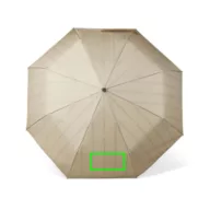   Umbrela pliabila de buzunar, 2401E16523, Vinga, 36x96 cm, rPET, Bej greige