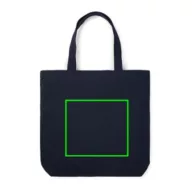   Sacosa pentru cumparaturi, 2401E16590, Vinga, 46.5x11x42 cm, Panza, Albastru navy