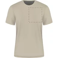   Tricou la baza gatului cu maneca scurta, Unisex, Gildan, 2601E12493, Bumbac, Natur, M