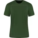 Tricou la baza gatului cu maneca scurta, Unisex, Gildan, 2601E12485, Bumbac, Verde inchis, S