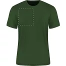 Tricou la baza gatului cu maneca scurta, Unisex, Gildan, 2601E12485, Bumbac, Verde inchis, S