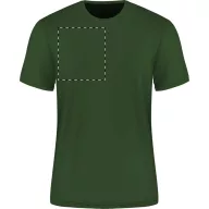   Tricou la baza gatului cu maneca scurta, Unisex, Gildan, 2601E12485, Bumbac, Verde inchis, S