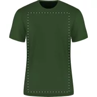   Tricou la baza gatului cu maneca scurta, Unisex, Gildan, 2601E12486, Bumbac, Verde inchis, XL