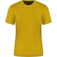   T-shirt, unisex, L, S-XXL, Gildan, 20FEB12952, Bumbac, Auriu Galben
