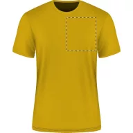   T-shirt, unisex, XL, S-XXL, Gildan, 20FEB12955, Bumbac, Auriu Galben