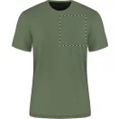 Tricou la baza gatului cu maneca scurta, Unisex, Gildan, 2601E12489, Bumbac, Kaki, S