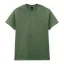 Tricou la baza gatului cu maneca scurta, Unisex, Gildan, 2601E12491, Bumbac, Kaki, XXL