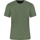 Tricou la baza gatului cu maneca scurta, Unisex, Gildan, 2601E12491, Bumbac, Kaki, XXL