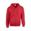 Sweatshirt, unisex, M, S-XXL, Gildan, 20FEB9060, Bumbac, Poliester, Rosu