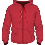   Sweatshirt, unisex, M, S-XXL, Gildan, 20FEB9060, Bumbac, Poliester, Rosu