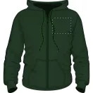 Sweatshirt, unisex, S, S-XXL, Gildan, 20FEB9041, Bumbac, Poliester, Verde 