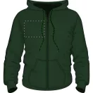 Sweatshirt, unisex, XXL, S-XXL, Gildan, 20FEB9043, Bumbac, Poliester, Verde 