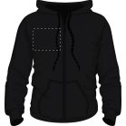 Sweatshirt, unisex, M, S-XXL, Gildan, 20FEB9025, Bumbac, Poliester, Negru