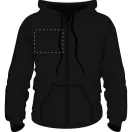Sweatshirt, unisex, S, S-XXL, Gildan, 20FEB9026, Bumbac, Poliester, Negru