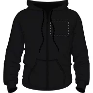   Sweatshirt, unisex, XXL, S-XXL, Gildan, 20FEB9028, Bumbac, Poliester, Negru