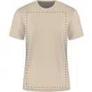 Tricou la baza gatului cu maneca scurta, Unisex, Gildan, 2601E12506, Bumbac, Natur, XXL