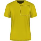 T-shirt, masculin, S, S-XXL, Gildan, 20FEB11472, Ringspun Bumbac, Galben