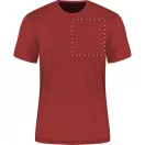 T-shirt, masculin, M, S-XXL, Gildan, 20FEB11436, Ringspun Bumbac, Rosu