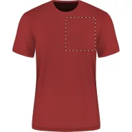   T-shirt, masculin, XL, S-XXL, Gildan, 20FEB11438, Ringspun Bumbac, Rosu